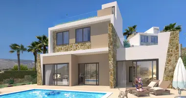 Villa 3 bedrooms with parking, with Terrace, with Basement in Finestrat, Spain