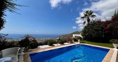 Villa 5 zimmer mit Balkon, mit Klimaanlage, mit Meerblick in Alanya, Türkei