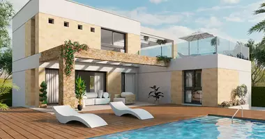 Villa  mit Terrasse, mit Badezimmer, mit Privatpool in Rojales, Spanien