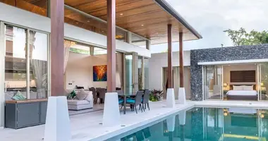 Villa 4 chambres avec Fenêtres double vitrage, avec Meublesd, avec Climatiseur dans Phuket, Thaïlande