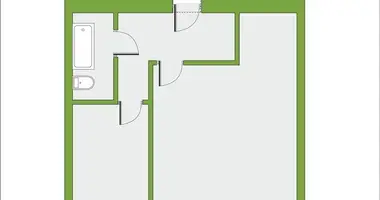Квартира 1 комната в Варшава, Польша