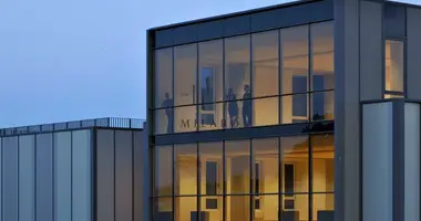 A unique business premise with a panoramic glass in Ljubljana, Slovenia