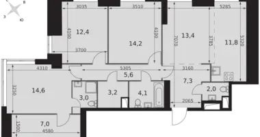 Appartement 4 chambres dans Konkovo District, Fédération de Russie