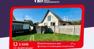 Apartamento 2 habitaciones en Slutsk, Bielorrusia