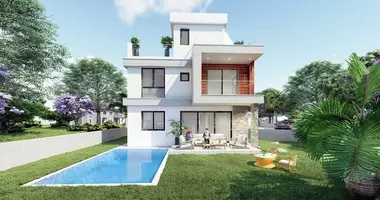 Villa 4 rooms with Swimming pool in koinoteta agiou tychona, Cyprus