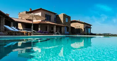 Villa 1 Zimmer mit Meerblick, mit Schwimmbad, mit Stadtblick in Tagarades, Griechenland