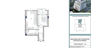 Wohnung 2 zimmer in Paskuqan, Albanien