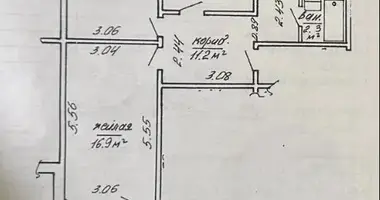 Wohnung 3 zimmer in Minsk, Weißrussland