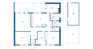 Maison 2 chambres dans Helsinki sub region, Finlande