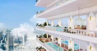 Estudio 9 habitaciones con balcón, con amueblado, con ascensor en Dubái, Emiratos Árabes Unidos