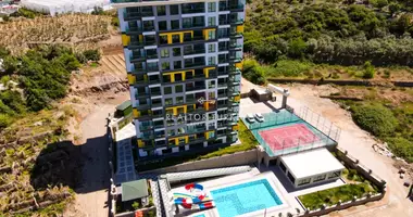1 room apartment with furniture, with elevator, with garden in Mahmutlar, Turkey
