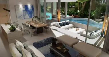 Villa 3 chambres avec Fenêtres double vitrage, avec Meublesd, avec Climatiseur dans Phuket, Thaïlande