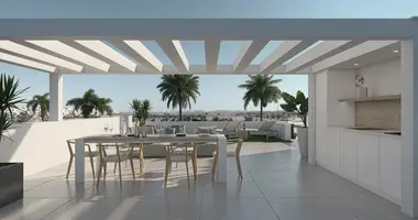 Penthouse 2 bedrooms with public pool, near schools in Mazarron, Spain