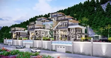 Villa 5 room villa with terrace, with swimming pool, with garage in Alanya, Turkey