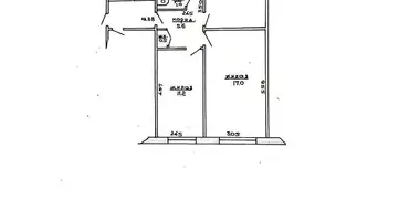Mieszkanie 3 pokoi w Lida, Białoruś