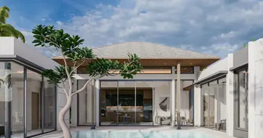 Villa 3 chambres avec Fenêtres double vitrage, avec Meublesd, avec Climatiseur dans Ban Bang Ku, Thaïlande