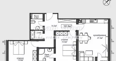 Appartement dans Sofia City, Bulgarie