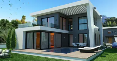 Villa 4 zimmer mit Balkon, mit Klimaanlage, mit Meerblick in Kyrenia, Nordzypern