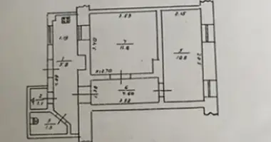 Apartamento 2 habitaciones en Odesa, Ucrania