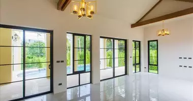 Villa 4 habitaciones con aparcamiento, con Terraza, con panoramic windows en Baan Lamai, Tailandia