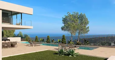 Villa 4 bedrooms with Balcony, with Air conditioner, with Sea view in Teulada, Spain