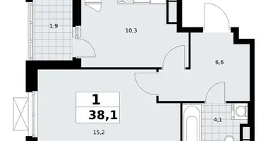 Appartement 1 chambre dans poselenie Sosenskoe, Fédération de Russie