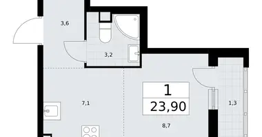 Appartement 1 chambre dans Postnikovo, Fédération de Russie