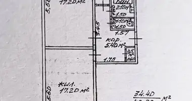 Apartamento 2 habitaciones en Gómel, Bielorrusia