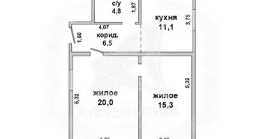 Maison dans Matykalski selski Savet, Bélarus