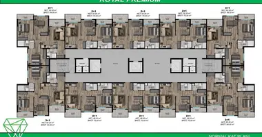 Appartement 3 chambres dans Mezitli, Turquie
