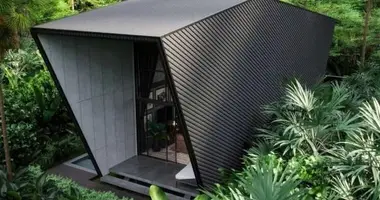 Reihenhaus 1 zimmer mit Balkon, mit Möbliert, mit Meerblick in Ungasan, Indonesien