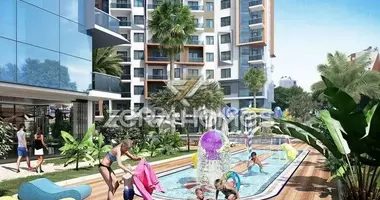 Apartamento 2 habitaciones con aparcamiento, con ascensor, con la piscina en Mahmutlar, Turquía