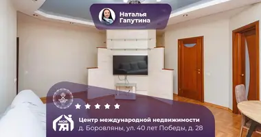 Apartamento 3 habitaciones en Borovlyany, Bielorrusia