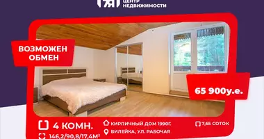 Casa 4 habitaciones en Vileyka, Bielorrusia