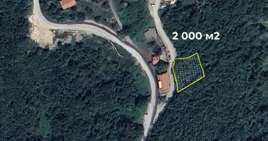 Terrain dans Budva, Monténégro