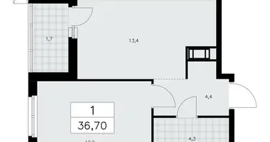 Appartement 1 chambre dans Krasnoye Selo, Fédération de Russie