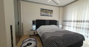 Wohnung 2 Zimmer mit Möbel, mit Klimaanlage, mit Schwimmbad in Ciplakli, Türkei