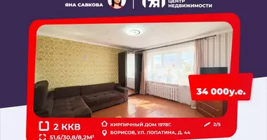 Mieszkanie 2 pokoi w Borysów, Białoruś
