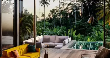 Villa 2 Zimmer mit Balkon, mit Möbliert, mit Parken in Jelantik, Indonesien