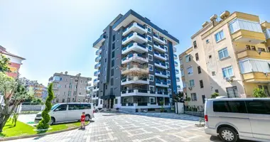 Wohnung 4 Zimmer mit Parkplatz, mit Meerblick, mit Schwimmbad in Alanya, Türkei