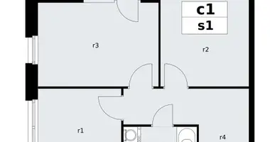 Appartement 2 chambres dans poselenie Sosenskoe, Fédération de Russie