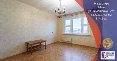 3 room apartment in Minsk, Belarus