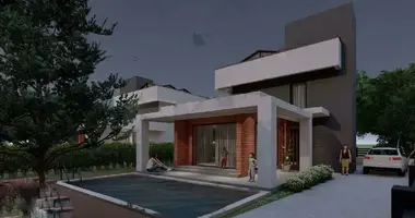 Villa 4 habitaciones con aparcamiento, con Piscina, con Vista a la montaña en Alanya, Turquía