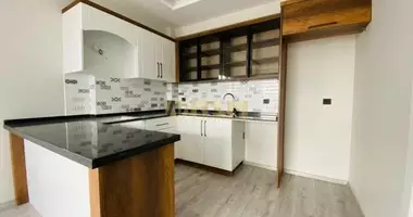 2 room apartment with swimming pool, with sauna, with children playground in Elvanli, Turkey