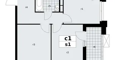 Appartement 2 chambres dans poselenie Sosenskoe, Fédération de Russie