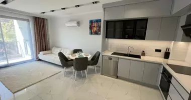 2 room apartment with parking, with swimming pool, with sauna in Karakocali, Turkey