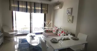 1 room apartment with parking, with swimming pool, with Меблированная in Alanya, Turkey