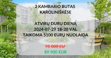 Apartamento 2 habitaciones en Vilna, Lituania