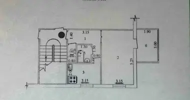 Квартира 2 комнаты в Ташкент, Узбекистан