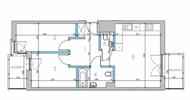 Apartamento 3 habitaciones en Varsovia, Polonia